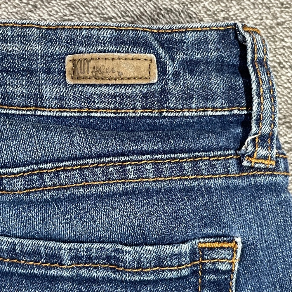 Kut from the Kloth Diana Skinny Jeans Womens 6 Medium Wash Stretch Denim‎ Blue - Picture 5 of 8